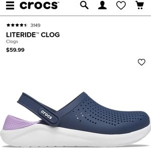 Crocs.  Women's  New With Tags